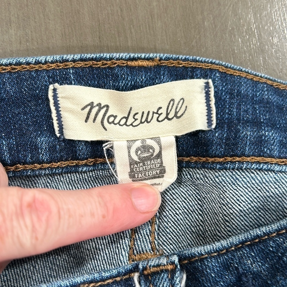 Madewell Curvy High-Rise Skinny Jeans in Seville Wash Size 28 - Picture 6 of 9
